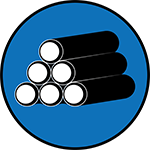 Stacked Pipe Icon